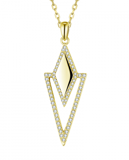 KITE SHAPE  DIAMOND PENDANT (TP2350)